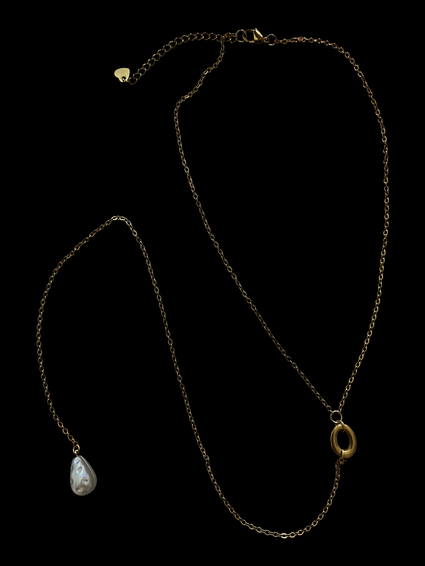 Golden Drop Necklace