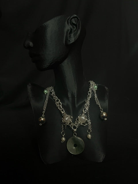 The Emerald Splash Necklace