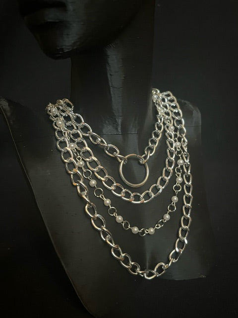 The Quad Chain Necklace