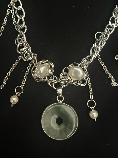The Emerald Splash Necklace