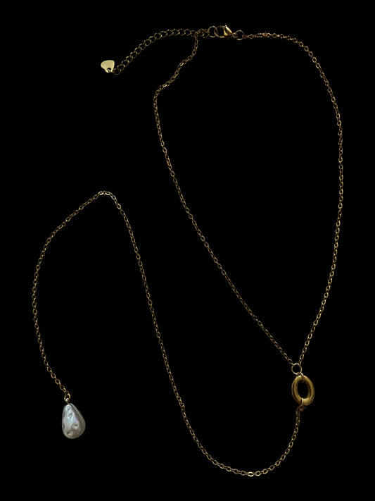 Golden Drop Necklace