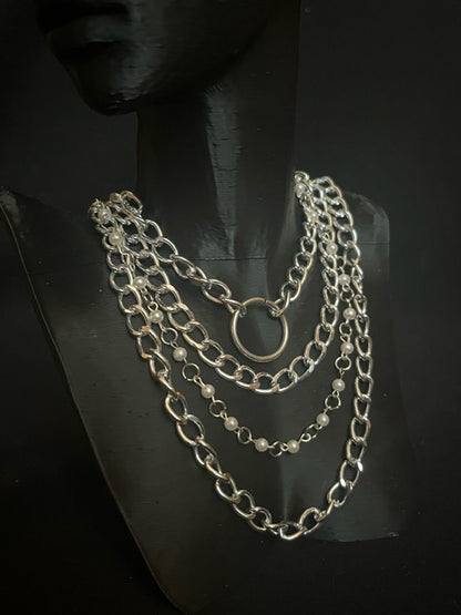 The Quad Chain Necklace