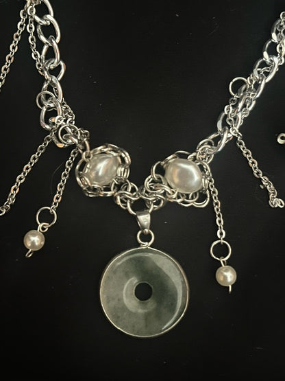 The Emerald Splash Necklace